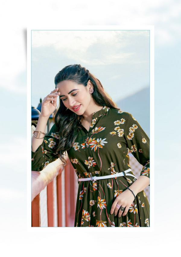 Mittoo Belt Vol 14 Fancy Rayon Printed Kurti Collection